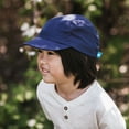 thumbnail image 3 of JAN & JUL Boys and Girls' Quick Dry Sun Cap, Adjustable Water Resistant Kids' Sunhat (Navy, XL: 5-12 Years), 3 of 7