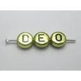 thumbnail image 5 of U8MO 250 Assorted Gold Metallic Acrylic Alphabet Letter Coin Beads 4X7mm(0.16"X0.28"), 5 of 7