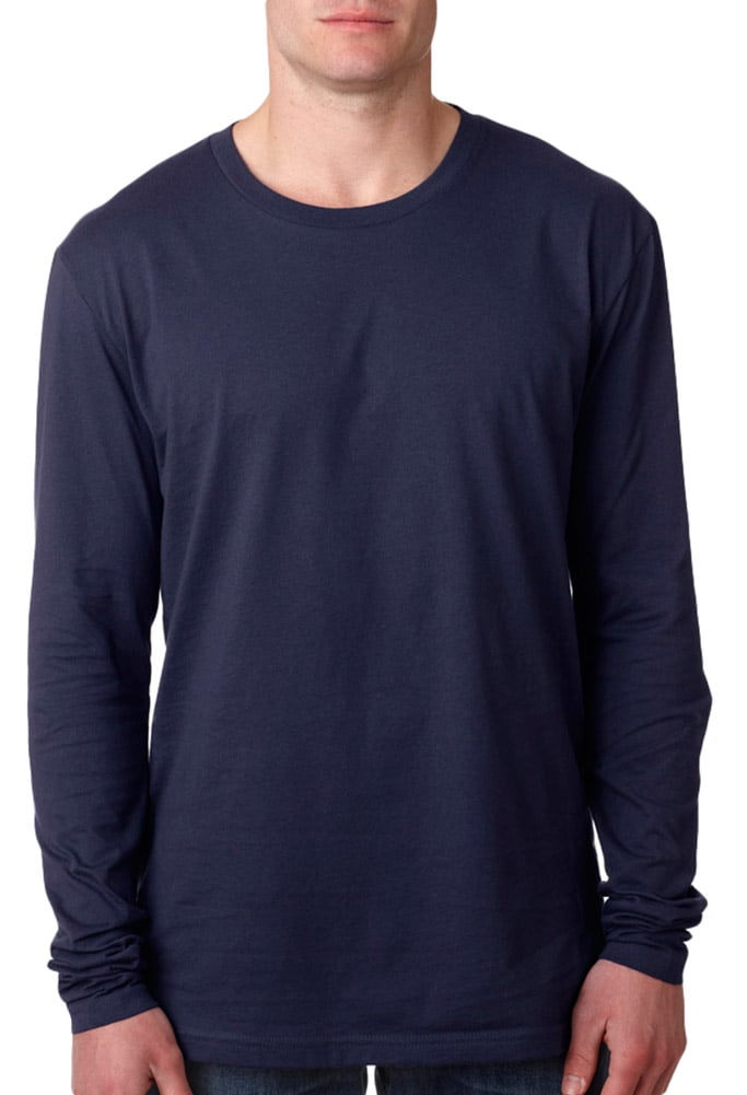 Next Level Mens Premium Fitted Short-Sleeve Crew T-Shirt-1 Midnight Navy 1 Red-X-Small Next Level Mens Premium Fitted Short-Sleeve Crew T-Shirt-1 Midnight Navy 1 Red-X-Small