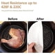 thumbnail image 2 of Nvzi 100PCS Air Fryer Disposable Paper Liner, Food Grade Non-Stick Air Fryer Parchment Paper Liners Round, Air Fryer Liners Baking Paper for Baking Roasting Microwave (100, White), 6.3in, 2 of 5