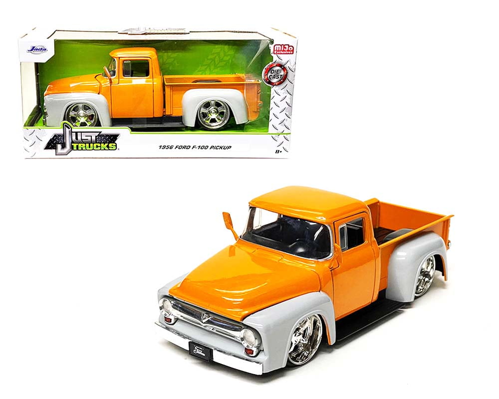 Jada 1951 Chevrolet 3100 Pickup Truck Lowrider Candy Red and White