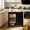 Black, variant on Catrimown Kitchen Cart on Wheels, Farmhouse Rolling Kitchen Cart , Microwave Cart, Coffee Cart Station, White