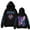Black, variant on XUANXIAOJIANG Hazbin Hotel Vox Vincent Hoodie Oversized Hoodie for Men/Women - Long Sleeves, Casual & Fashionable, Comfortable Fit, Daily Wea