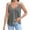 Gray womens tank tops, variant on Summer Saving Wycnly Womens Tank Tops Sexy Lace Patchwork Knitted Ribbed Loose Fit Vest Tops Summer Fashion Solid V-Neck Sleeveless Shirts Blouse Gray l