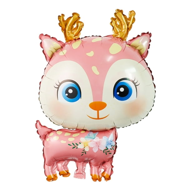 Globo de aluminio Billuyoard 1 Uds. Juego de globos de fiesta de cumpleaños Mylar Rosa 28 pulgadas