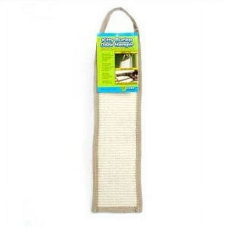 Ware Natural Jute and Sisal Fibers Burlap Door Cat Scratcher Multi-Colored