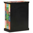 thumbnail image 5 of vidaXL Hand Painted Sideboard 60x30x75 cm Solid Mango Wood, 5 of 5