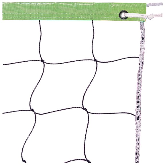 Champion Sports Vinyl Volleyball Nets, Neon Green, 32 x 3-Feet