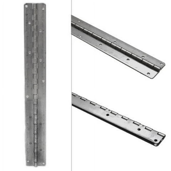 Lund Boat Gate Piano Hatch Hinge 2008303 | 16 Inch 16 Gauge Stainless