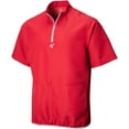 thumbnail image 2 of Easton Alpha Adult Short Sleeve Cage Jacket | Red | XXL, 2 of 5
