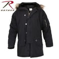 thumbnail image 1 of Rothco Vintage N-3B Parka - Black, Large, 1 of 2