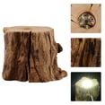 thumbnail image 1 of 9.0X7.0X6.0In Rainbow Tree Root Shape Lighted Wood Stump Base 1Pack, 1 of 8