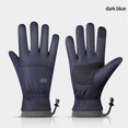 thumbnail image 2 of Penkiiy Winter Gloves for Men Women Clearance Winter Warm And Windproof Gloves Outdoor Non-slip Sports Cycling Gloves Navy Gloves, 2 of 2