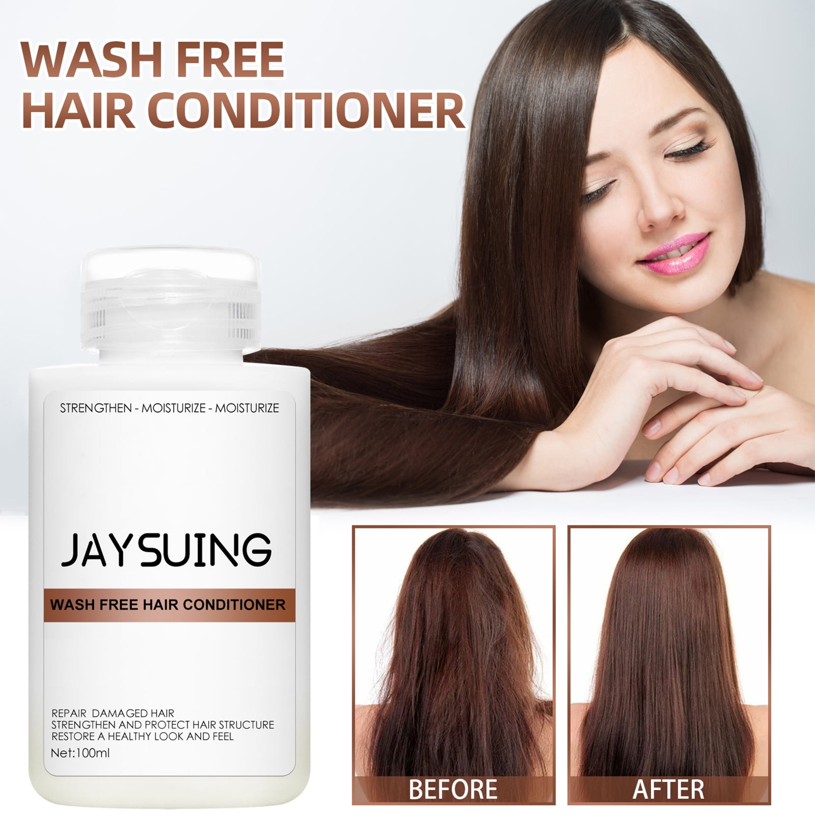 GoFJ 100ml Hair Conditioner Wash Free Repair Damaged Fast Absorption