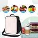 thumbnail image 4 of Fotbe Checkboard Lonchera Bolsa de Almuerzo para Hombres y Mujeres, Lonchera de Gran Capacidad, Bolsa de Almuerzo Reutilizable, Bolsa Térmica Aislante, 4 of 7