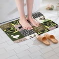 thumbnail image 3 of Camo Deer Door Mat 16"X24" Hunting Duck Bathroom Rug Teen Men Green Camouflage Animal Bath Mat Rustic Farmhouse Wildlife Entrance Rug, 3 of 5