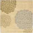 thumbnail image 6 of SAFAVIEH Soho Brisbane Floral Wool Area Rug, Beige/Multi, 3'6" x 5'6", 6 of 10