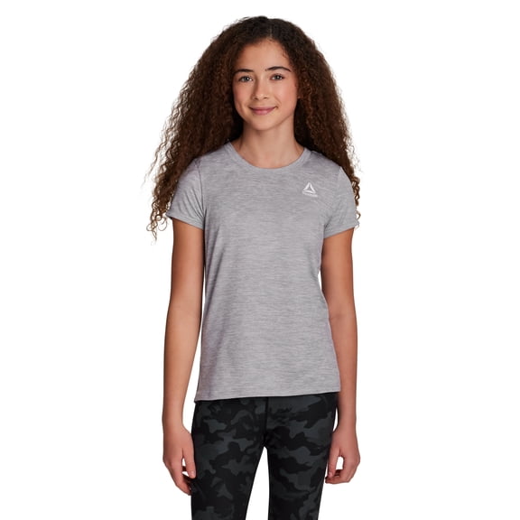 Reebok Girl's Short Sleeve Performance T-Shirt, Sizes 4-18