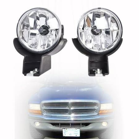 

ANTUKO 2Pcs Fog Lights AIF4 with Bulbs Replacement for 1997-2000 Durango CH2592104 CH2593104