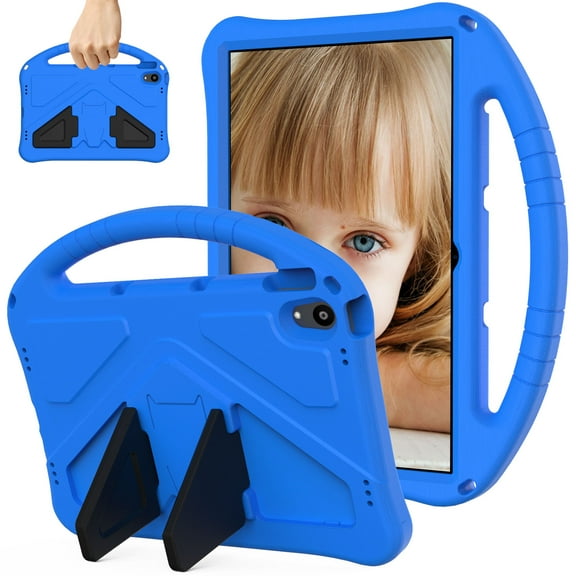 SaniMore Kids Case for Motorola Moto Tab G70 (11 inch 2022 Released), [Handle and Kickstand] [Protective and Shockproof] Boys Girls Lightweight Dropproof Tablet Cover Fits Moto Tab G70, Blue