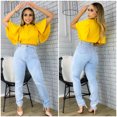 thumbnail image 1 of Jeans High Waist Con Lycra Ariene Jeans zhangyuxiang unisex, 1 of 2