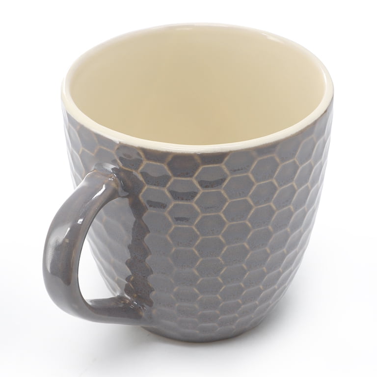 Elama Honeycomb 6-Piece 15 oz. Mug Set, Assorted Colors - Walmart.com