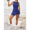 thumbnail image 2 of MORTTIC Women’s Sleeveless Tennis Dress – Round Neck Yoga Sports Dress, Comfortable & Stylish Activewear, 2 of 8