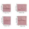 thumbnail image 3 of 1Pc New Jewellery Pouch Packaging Bag Soft Velvet Gift Bracelet Necklace Earrings Rings Storage Button Velvet Bag Custom Logo A3 9.5x7.5cm, 3 of 6