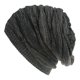 thumbnail image 1 of Gorro holgado de invierno con forro polar, gorro de calavera grueso, cálido, suave y elástico para hombres y mujeres, cola de caballo, 1 of 4