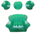 thumbnail image 6 of deevoka Inflatable Chair Inflatable Sofa PVC Lazy Seat Furniture Blow Green, 6 of 9
