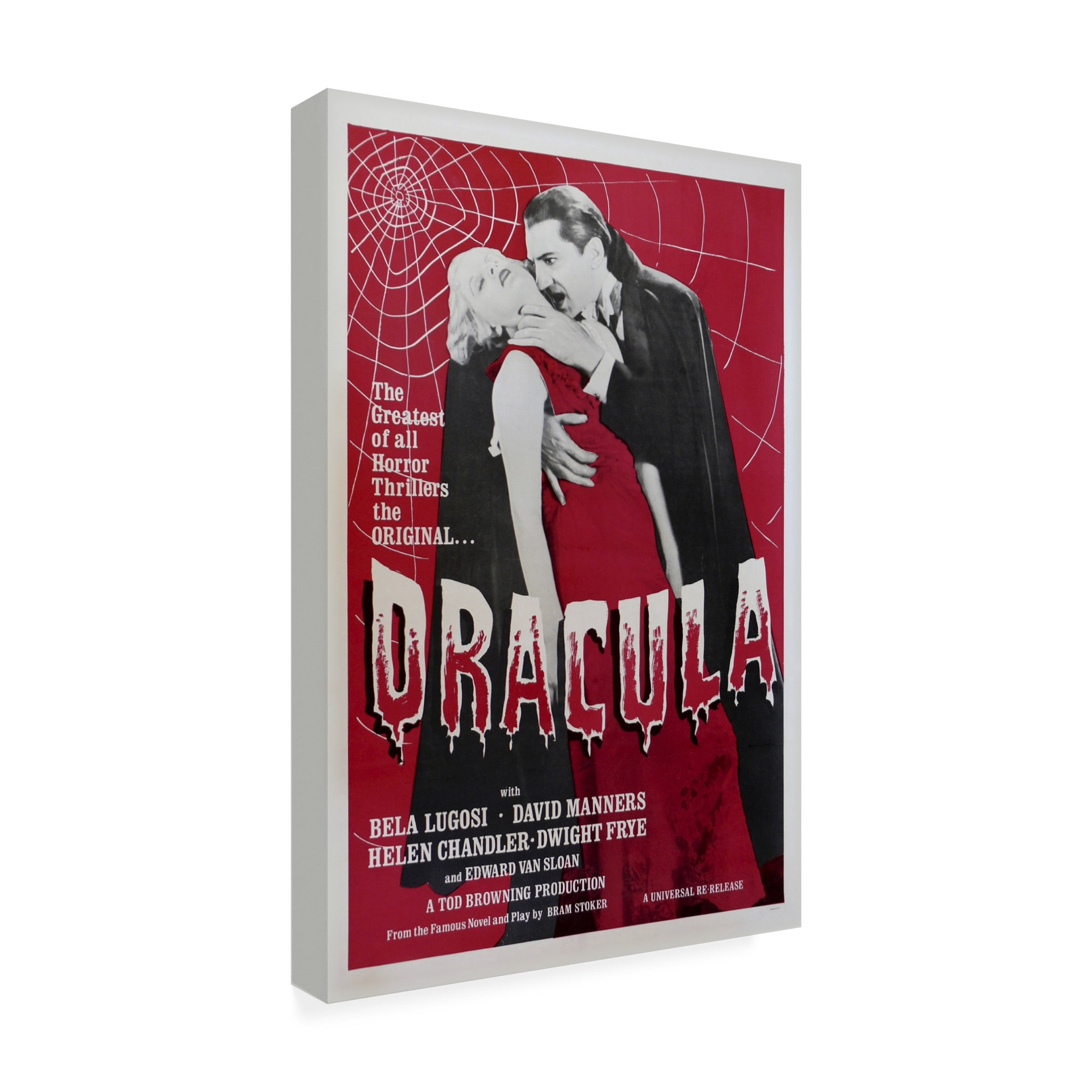 Trademark Fine Art "Dracula" Canvas Art by Vintage Apple Collection