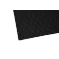 Garland Rug Town Square Solid Black 5'x7' Indoor Area Rug