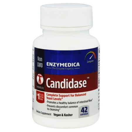 Enzymedica - Candidase - 42 Vegetarian Capsules