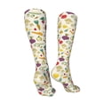 thumbnail image 3 of KLL Vegetable Print Cool Socks Men's Women's Crew Socks Funny Crazy Novelty Stockings, 3 of 8