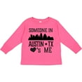 thumbnail image 3 of Inktastic Austin Texas Someone Loves Me Skyline Boys or Girls Long Sleeve Toddler T-Shirt, 3 of 5