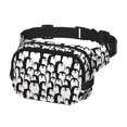 thumbnail image 2 of Balery Cartoon Penguin Mochila Cinturón para Mujeres y Hombres, Bolsa de Cintura Impermeable de Doble Capa con Correa, 2 of 9