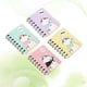 thumbnail image 4 of 4pcs Mini Cartoon Mini Notebook Diary Book Portable Notepad Pocket Travel Journal Notebook (Pink + Yellow + Green + Purple), 4 of 4