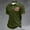 Army Green02, variant on Dwelliawo Men's 250th Anniversary National Flag Print Polo Shirt 250 Anniversary Usa Casual Patriotic Polo Shirt American Flag Patriotic Shirts Short Sleeve Tee M White M