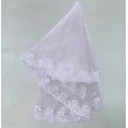 thumbnail image 2 of QASIEATN Women's Everyday Wear Accessories Pretty Single Layer Lace Headband for Women Fashion Solid Color Bridal Wedding Veils Women Headwear, 2 of 3
