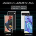 thumbnail image 2 of [2 Packs] PST Google Pixel 6 Pro Protector, Ultra Thin Tempered Glass Camera Lens Shield Protector, 2 of 2