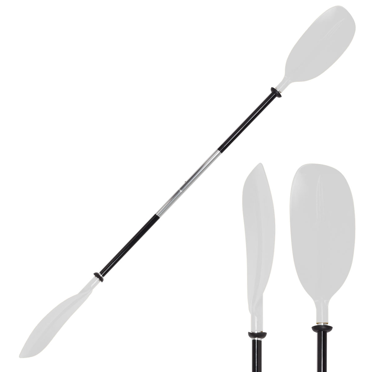 Oceansouth Kayak / Canoe Paddle Asymmetric Blades 86" 2 Piece