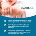 thumbnail image 4 of Crema antipicazón CareAll, bloqueadora de histamina, 37 ml, con difenhidramina HCl al 2% y acetato de zinc al 0,1%, 4 of 7