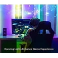 thumbnail image 3 of Leading Edge Novelty Smart LED Lights - RGB Color-Changing LED Light Strips - 2 Sixteen Foot Self-Adhesive Strips, 3 of 9