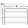 thumbnail image 3 of 2 Pack Dry Erase Music Staff Lap Whiteboard 9"X12" l Write Musical Notes and More (Double Sided White Board), 3 of 6