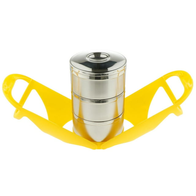Estuche para almuerzo de acero inoxidable duradero Estuche para almuerzo con aislamiento térmico Zulema Estuche de acero inoxidable para el almuerzo