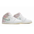 thumbnail image 1 of A i r-Jor-dan 1 Mid SE (GS) White/Green Glow-Arctic Punch DD1666-100 RARE Size 5Y, 1 of 5