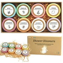 Shower Steamers Aromatherapy - 8 Pcs Shower Bombs with Essential Oil for Home SPA, Self-Care Relaxation, Valentines Day Gifts for Men Women, for Birthday Gift