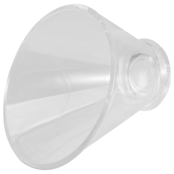 MLINS Transparent Acrylic Salad Bowl for Kitchen Use CrackResistant Snack and Dessert Serving 13.5cm