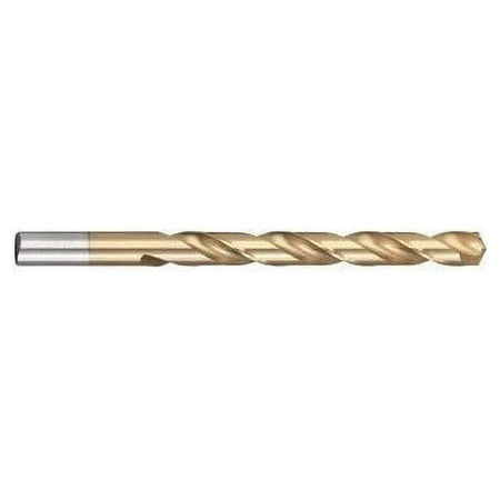 UPC: 0887861021340 | #4 Tin Coated Jobber Length Drill Bit DWDTN4