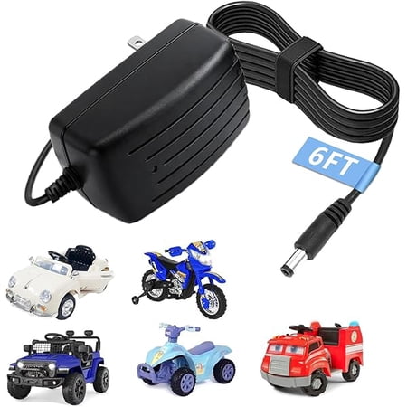 AoVoTo 12V Kids Charger for Ride On Toys Car Universal Battery Charger Electric Ride On Toys Replacement Power Supply for 12 Volt Ride On Cars Trucks SUV